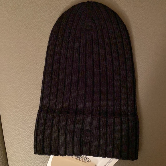 NEW w/tags Auth. MONCLER wool beanie HAT ONE sz fits most UNISEX - Picture 5 of 16
